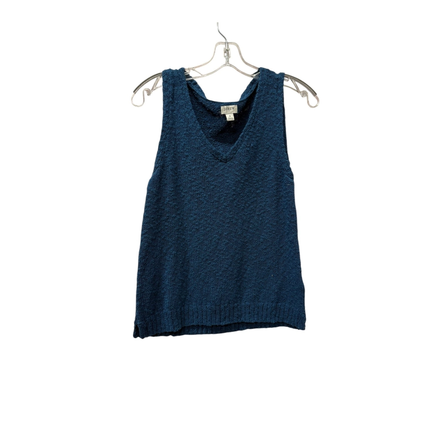 Top Sleeveless By J. Crew In Blue, Size:S