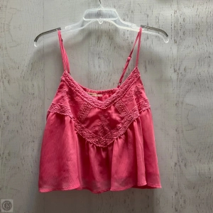 Top Sleeveless By Mi Ami In Pink, Size: L