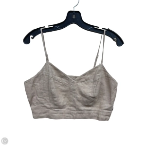 Top Sleeveless By Universal Thread In Tan, Size: M