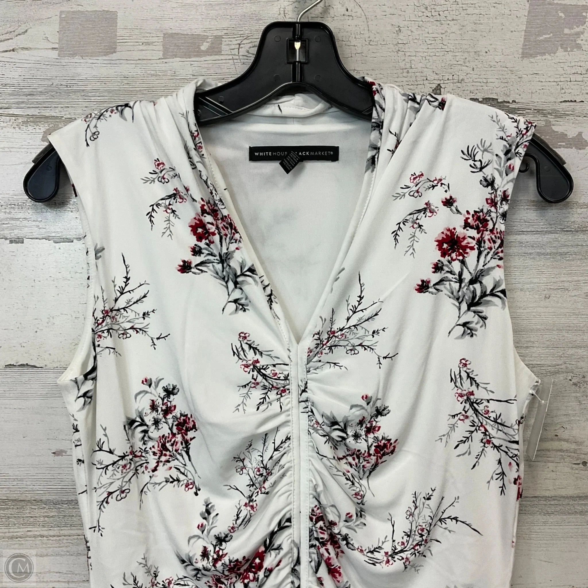 Top Sleeveless By White House Black Market In White, Size: S