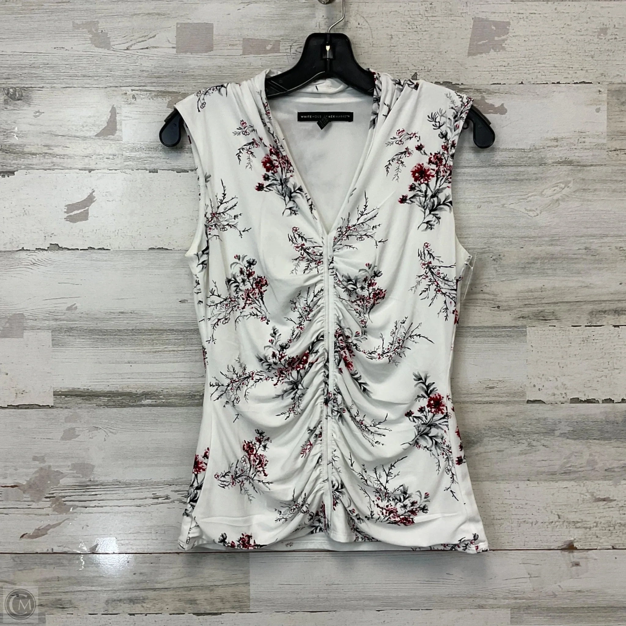 Top Sleeveless By White House Black Market In White, Size: S