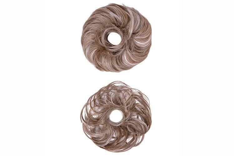 Twist Class Duo Hairpiece by Toni Brattin | Heat Friendly Synthetic Ponytail (Hair Bun ) | Clearance Sale Open Box (Unworn - Like New)