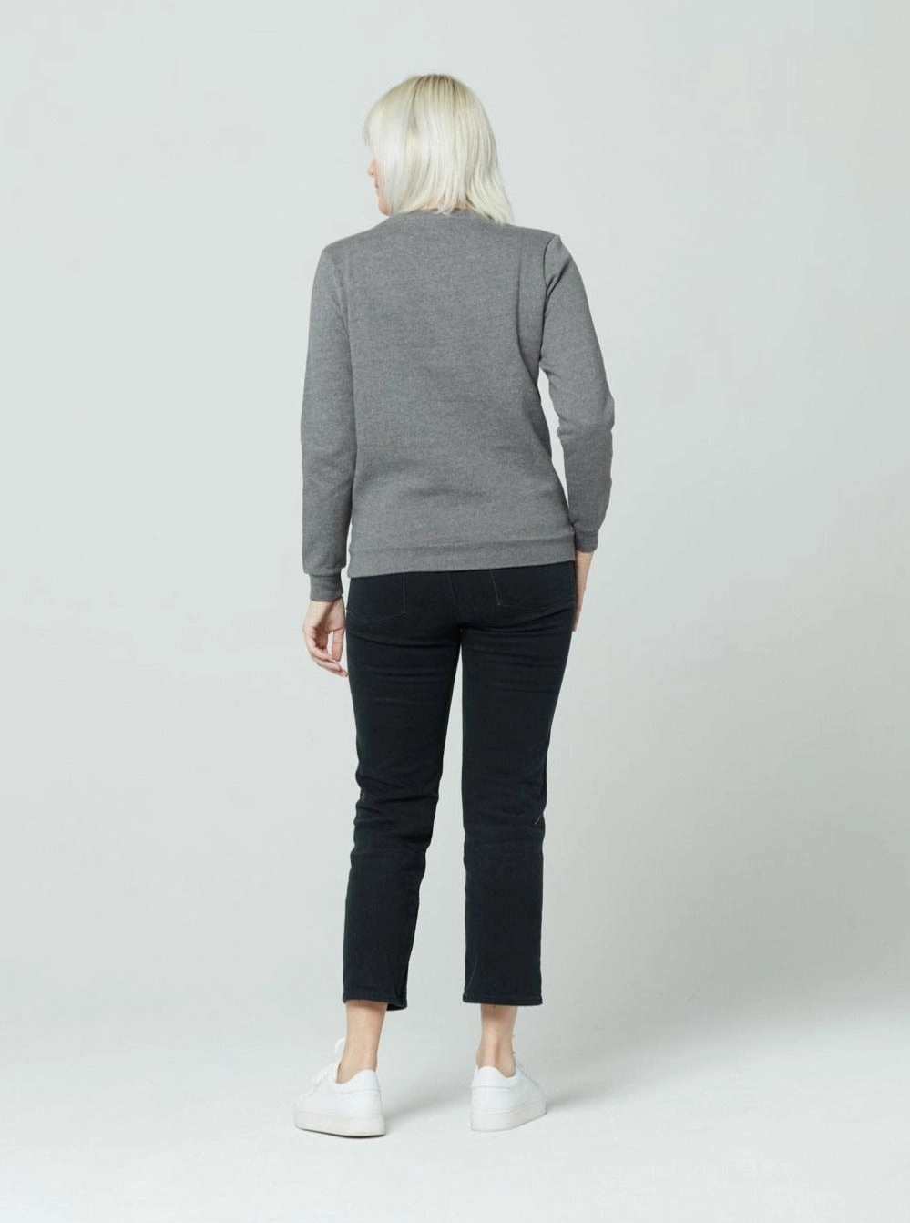 Unisex Crewneck Sweatshirt - Heather Grey