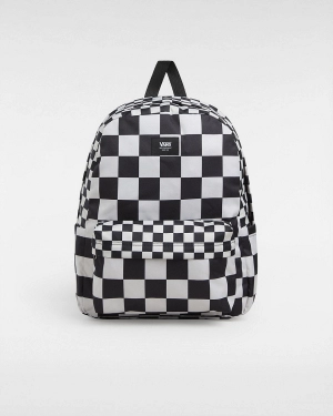 VANS OLD SKOOL CHECK BLACK/WHITE BACKPACK
