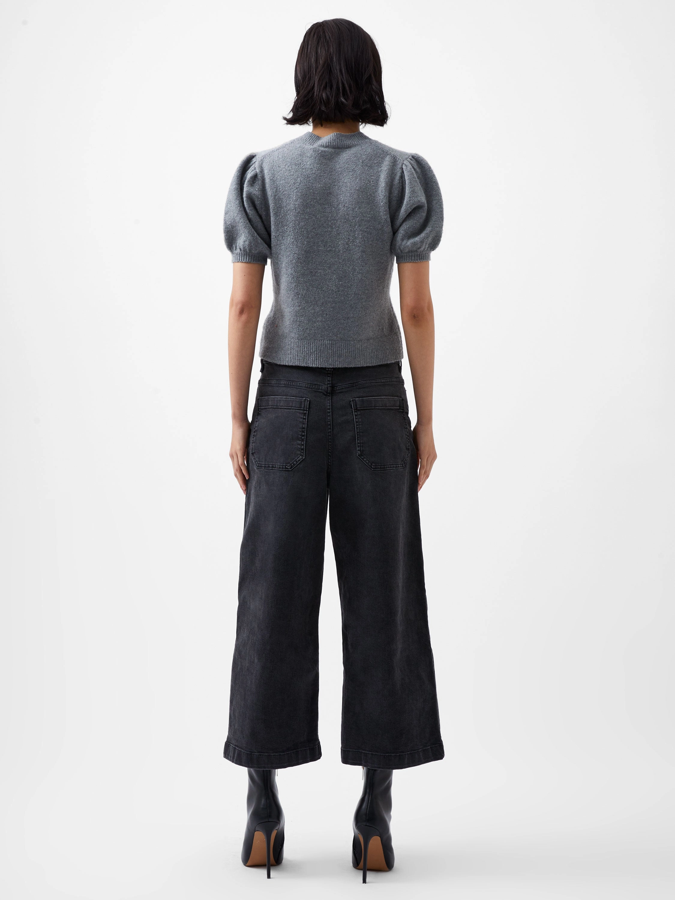 Vhari Recycled Puff Sleeve Cardigan