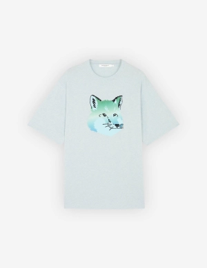 Vibrant Fox Head Easy Tee Blue Haze Melange