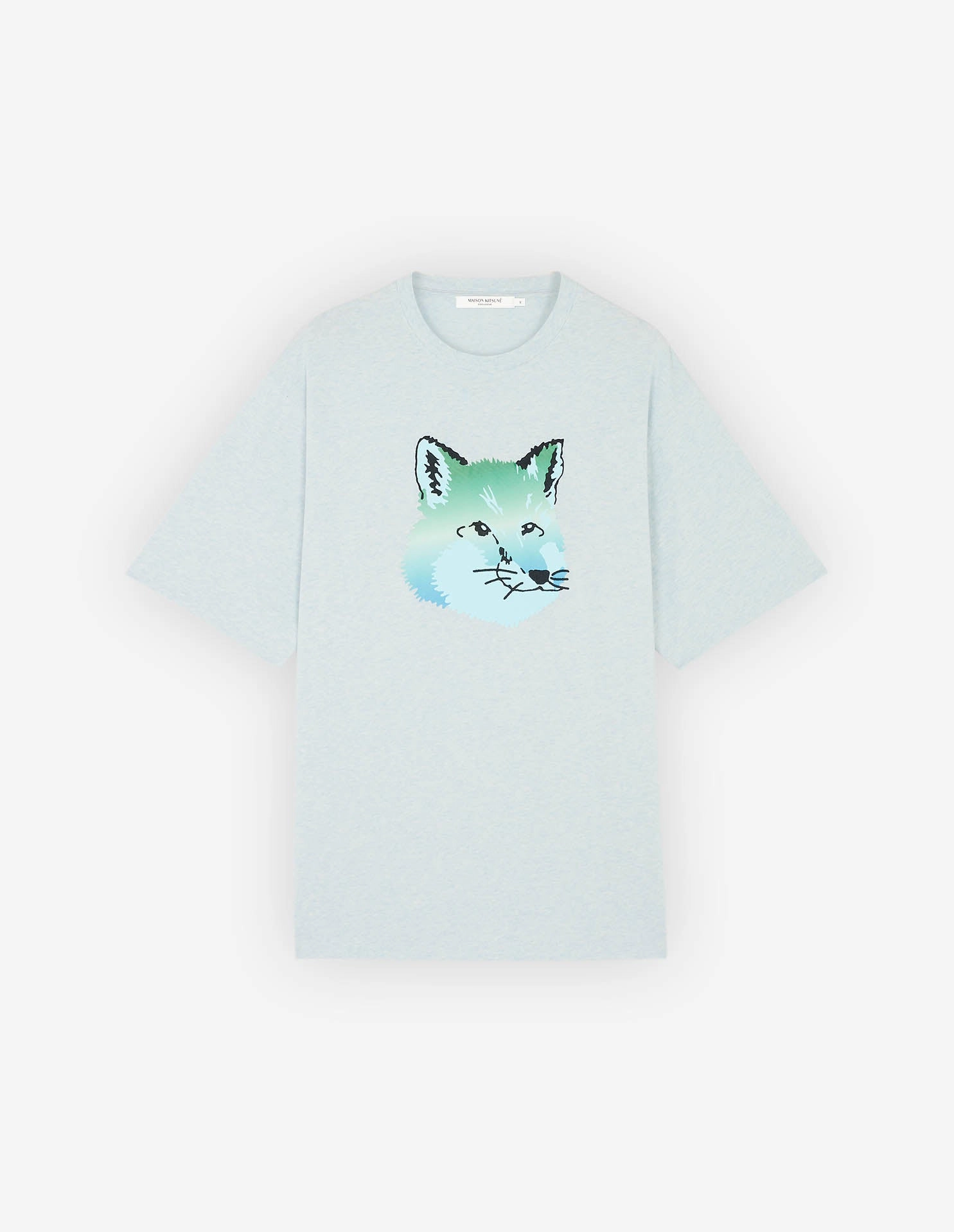 Vibrant Fox Head Easy Tee Blue Haze Melange