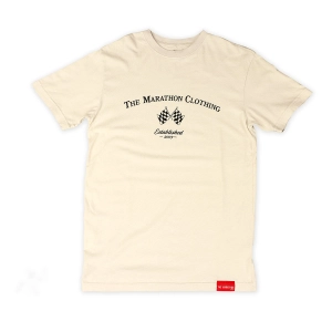 Victory Flags T-shirt - Bone/Black