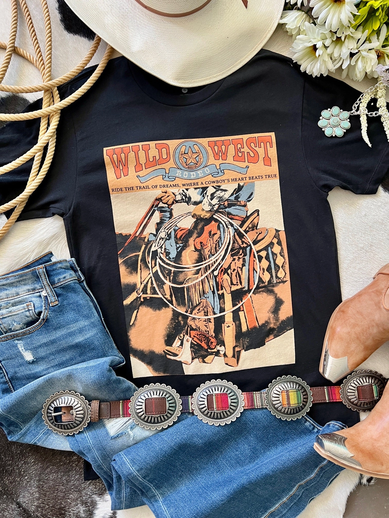 Wild West Trail of Dreams Tee