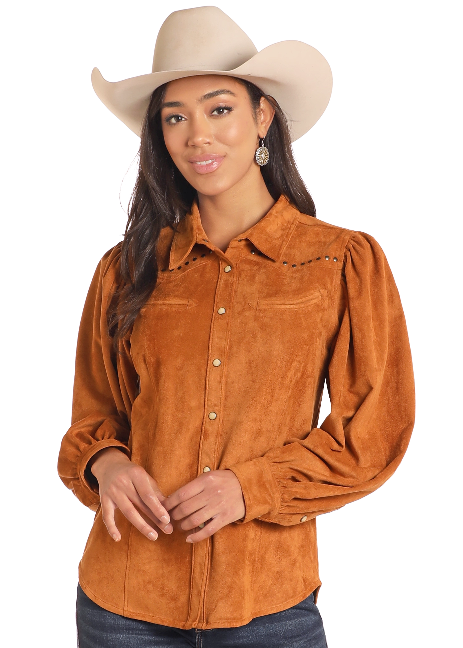 Women's White Label Snap Front Shirt #LWN2S03466