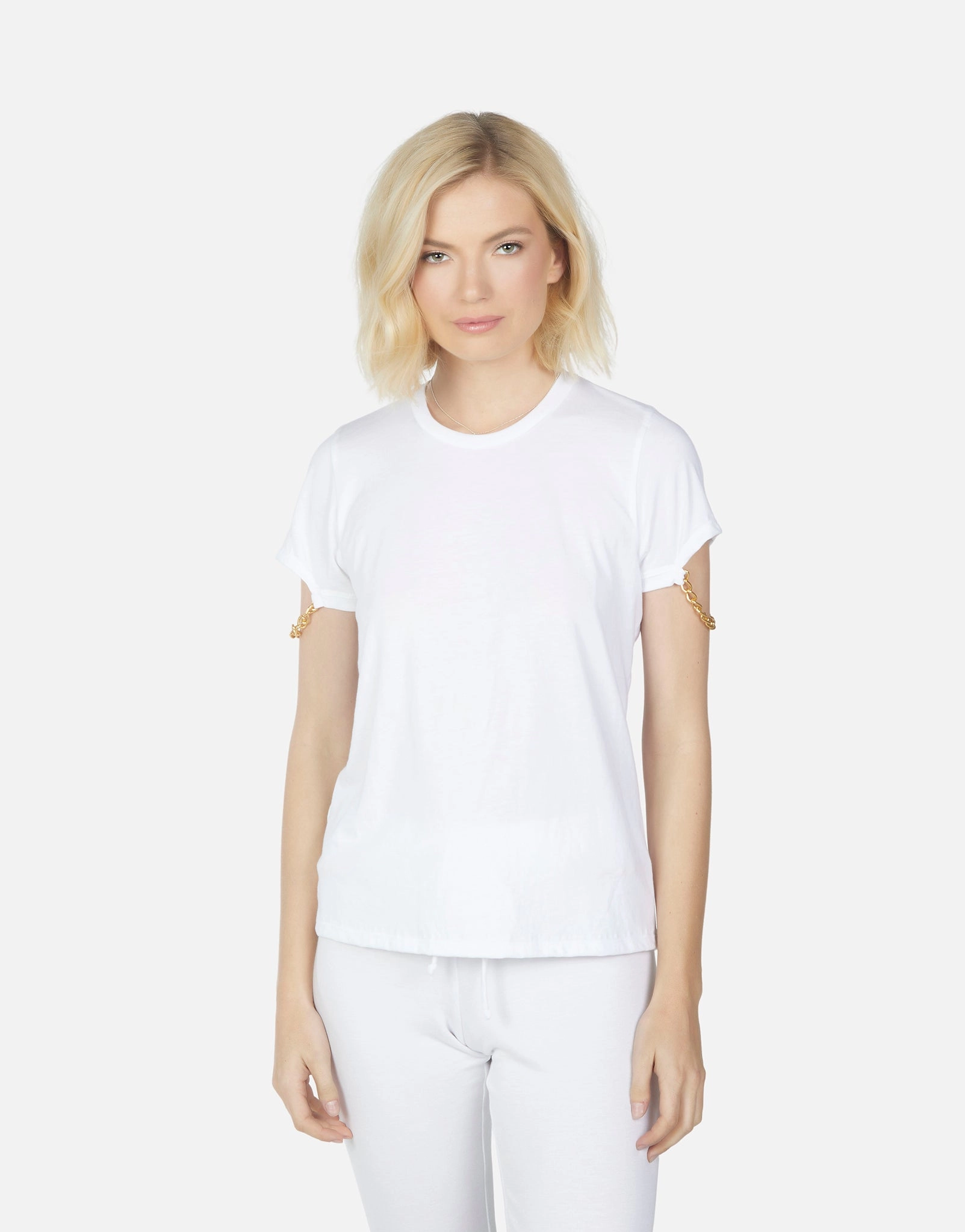Yahya S/S Tee w/ Sleeve Chain