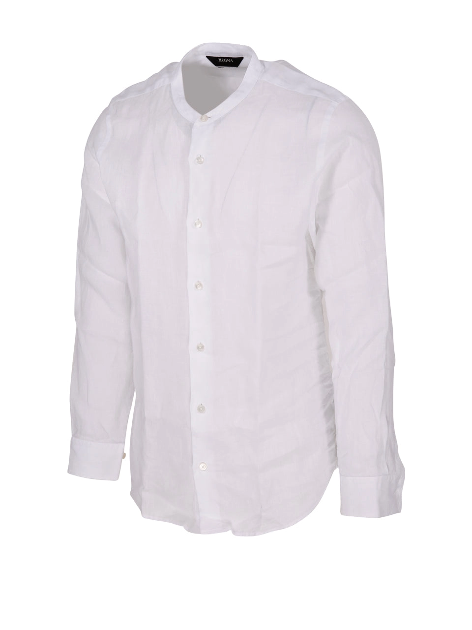 Z Zegna Buttoned Long-Sleeved Shirt