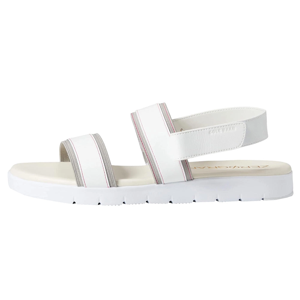 ZEROGRAND Flat Double Band Sling Back Sandals